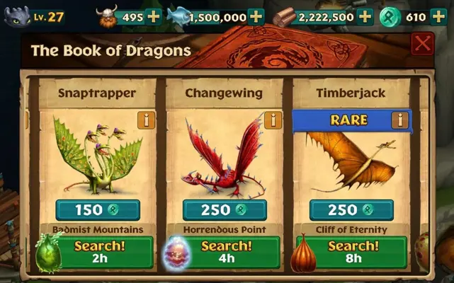 Dragons: Rise of Berk android App screenshot 0