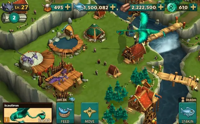 Dragons: Rise of Berk android App screenshot 1