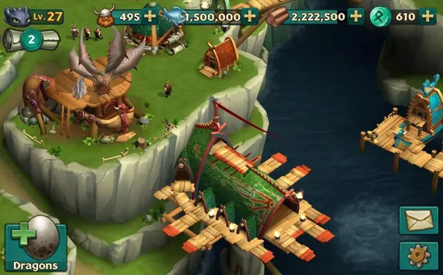 Dragons: Rise of Berk android App screenshot 2